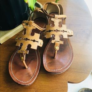 Tory Burch Phoebe leather sandals